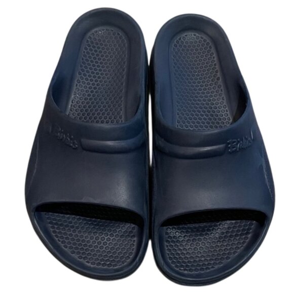 Birki\'s Birkenstock Navy Blue Slide Sandals Size EU 37 US 6-6.5 Germany
